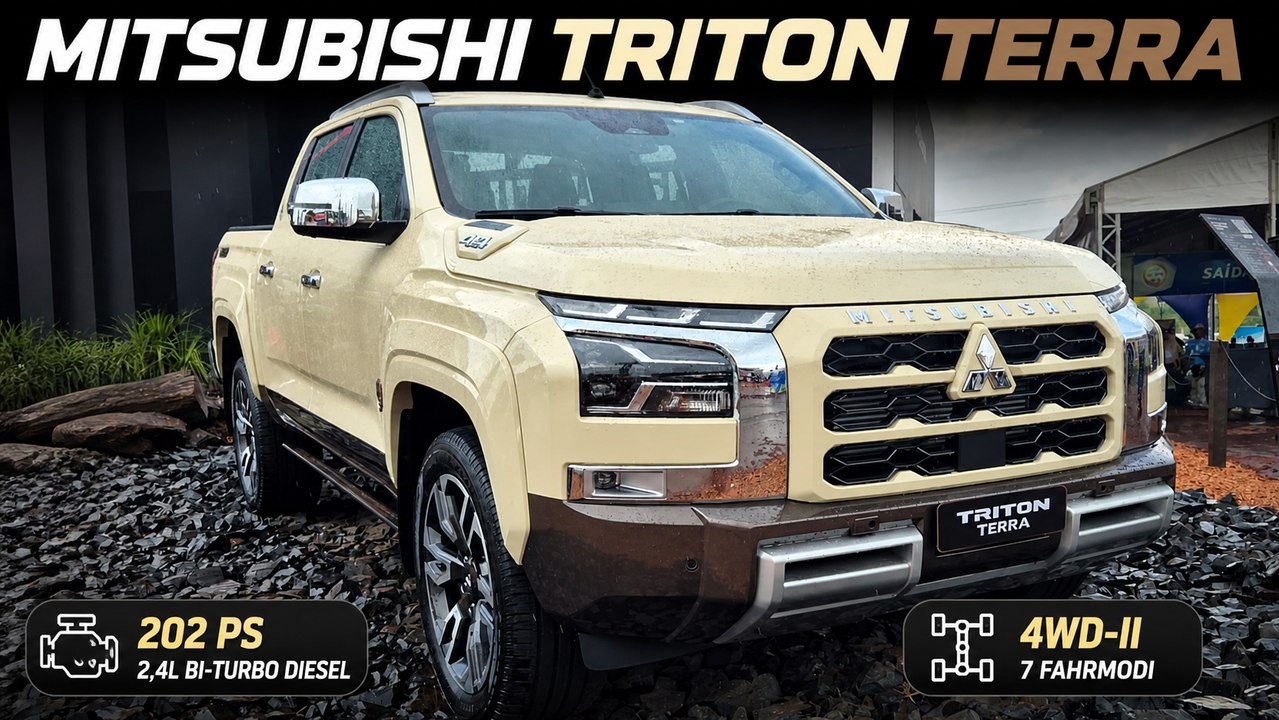 2027 Mitsubishi Triton Terra: Edle Sonderedition mit 4x4-System