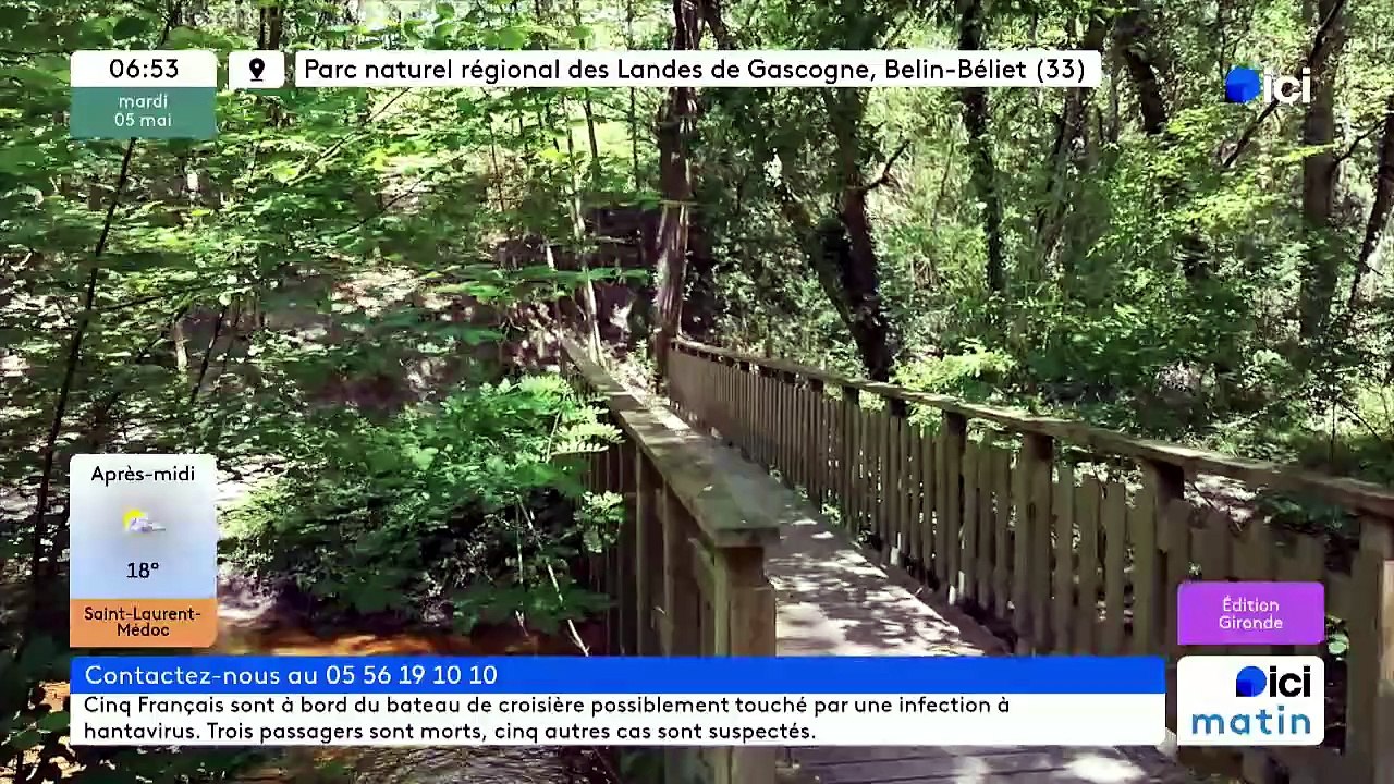 05/05/2026 - ici matin par ici Gironde en vidéo