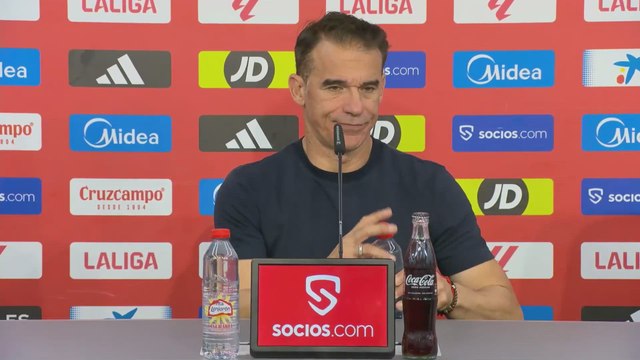 EUFORIA ABSOLUTA: LUIS GARCÍA PLAZA comparece tras SACAR al SEVILLA del DESCENSO | RUEDA DE PRENSA