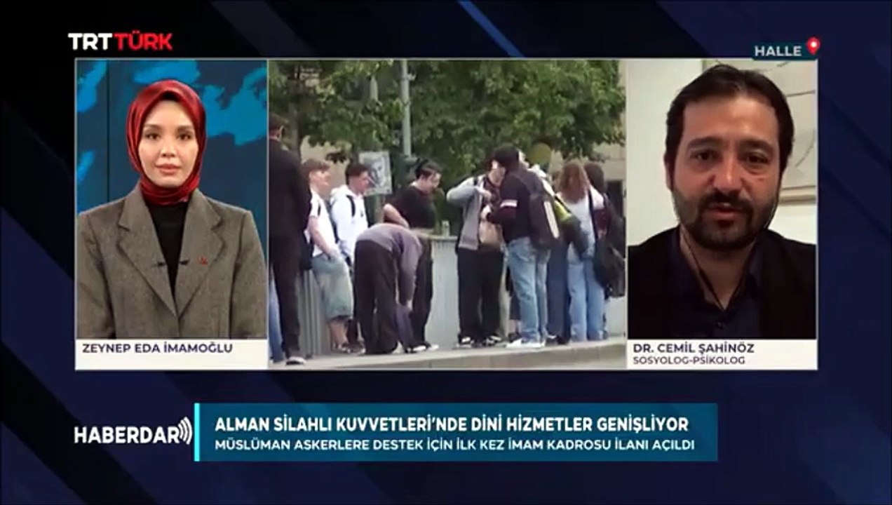 Alman ordusuna müslüman manevi rehberler geliyor (TRT Türk, Haberdar, 04.05.2026)