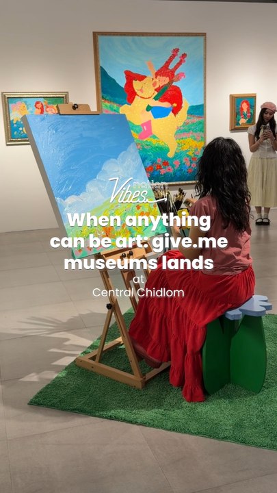 When anything can be art: give.me.museums lands at Central Chidlom