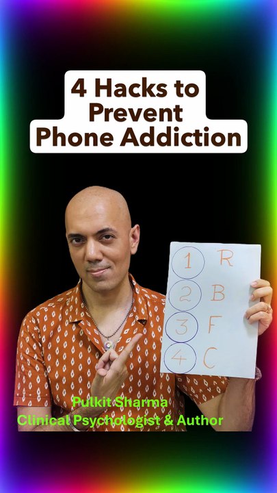 4 Hacks to prevent phone addiction