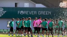 Vuelta al trabajo del Betis en Los Bermejales