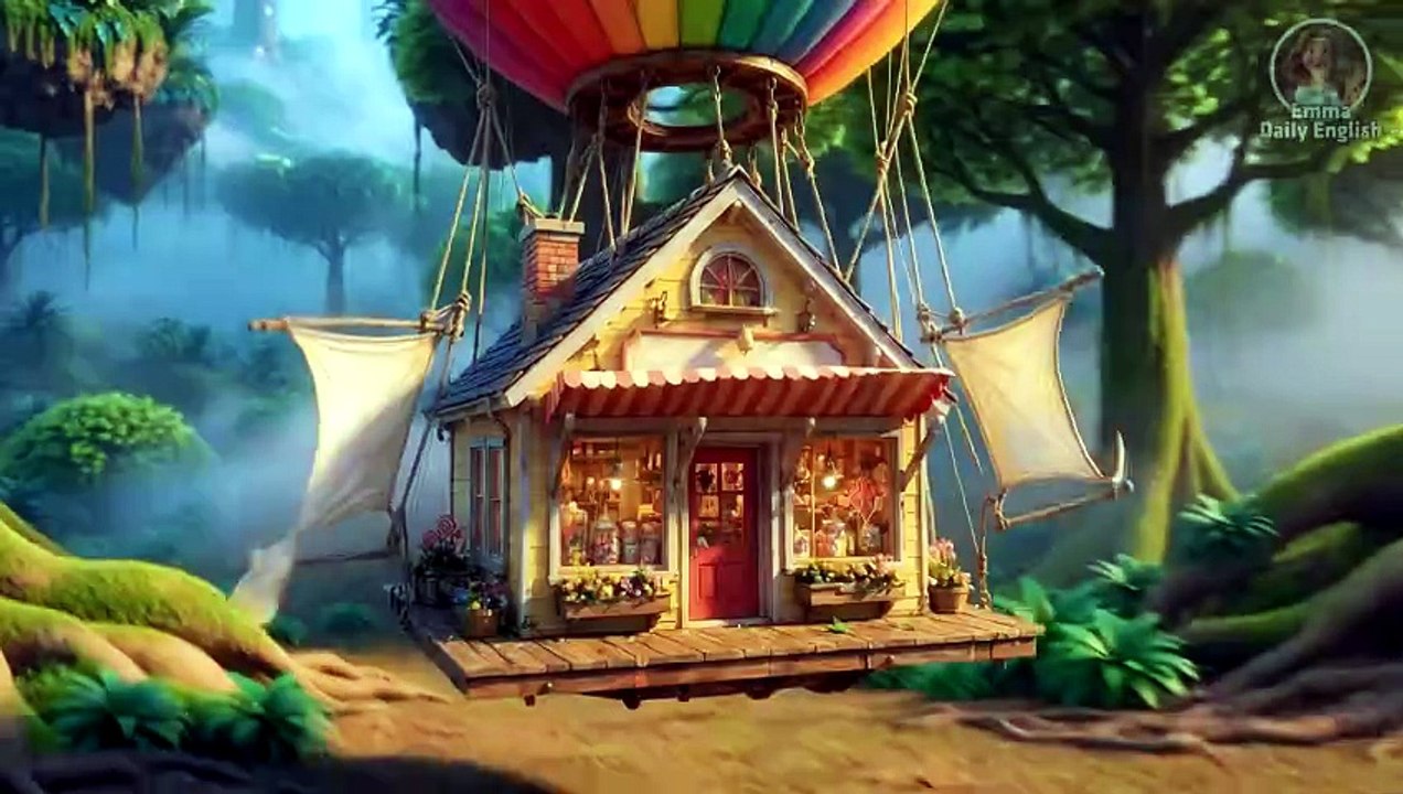 The Candy House in the Clouds Easy English Listening Practice (A2)