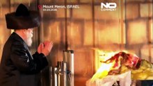 Judeus ortodoxos celebram Lag BaOmer em Jerusalém