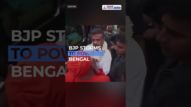 BJP’s Massive Victory in West Bengal! Suvendu Adhikari Wins Big