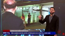 Repórter é agredido ao vivo após queda de avião em BH