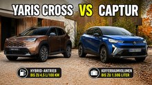 Toyota Yaris Cross vs Renault Captur Preis Leistung und Ausstattung