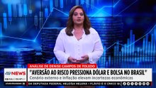 Denise Campos: “Aversão ao risco pressiona dólar e bolsa”