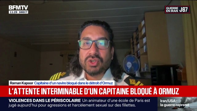 Guerre au Moyen-Orient: le témoignage du capitaine d'un pétrolier bloqué dans le détroit d'Ormuz depuis le 28 février
