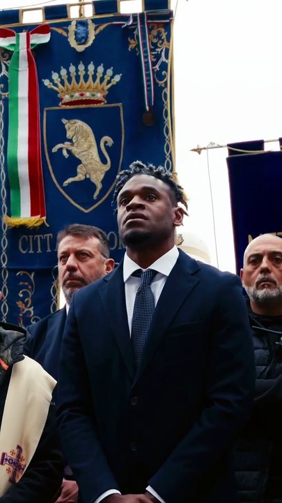 In ricordo del Grande Torino con il discorso di Duvan Zapata a Superga