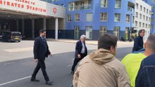 CEREZO, ZONA MIXTA antes del ARSENAL vs ATLÉTICO de MADRID