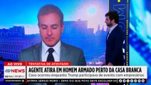 Homem armado é baleado pelo Serviço Secreto perto da Casa Branca