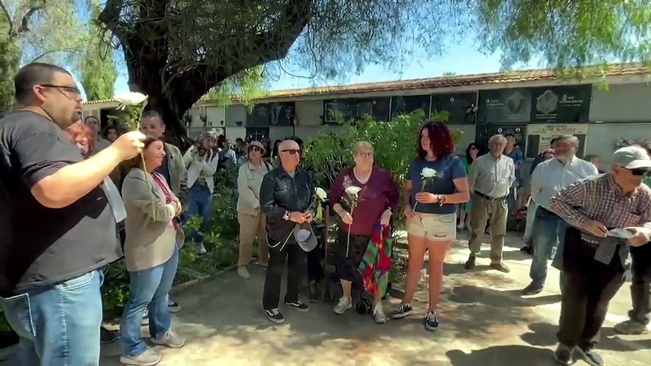Acte d'homenatge als deniers víctimes del nazisme al camp de concentració de Mauthausen