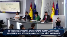 El Gobierno aprobará 27.232 plazas de empleo público: una oferta muy reducida con respecto a años anteriores