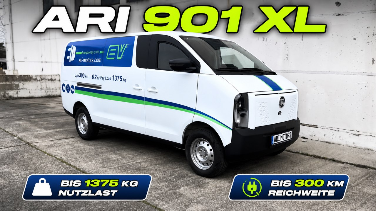 Ari 901 XL: Preisoffensive 2026 für urbane E-Transporter