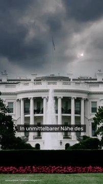 No Glomex Donald Trump: Schüsse nahe des Weißen Hauses - US-Präsident zeigt sich unbeeindruckt