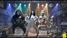 4 Ghost dancing Haruskah aku menangis #foryou #hiburan #aimusic #funny #dangdut #trending #fyp #keren