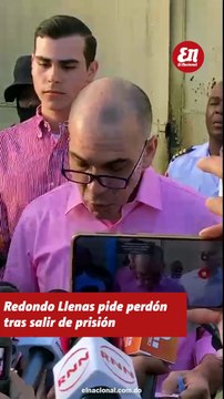Redondo Llenas pide perdón tras salir libre, pero admite que el daño es irreparable