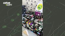 945 cigarros eletrônicos e remédios são apreendidos em transportadora de Cascavel