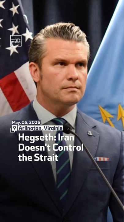 Hegseth: Iran Doesn't Control the Strait