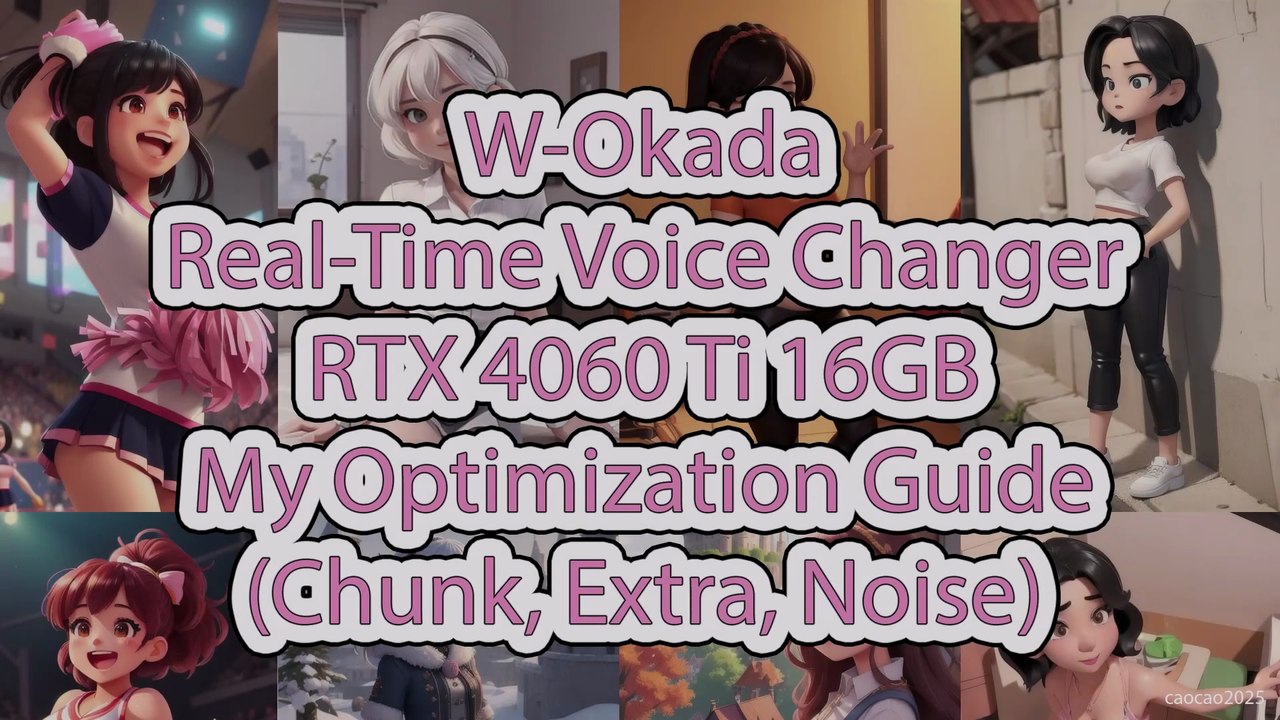 W-Okada Real-Time Voice Changer: RTX 4060 Ti Op...