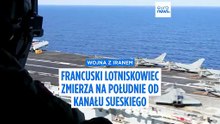 Francuski lotniskowiec „Charles de Gaulle” przemieszcza się w kierunku cieśniny Ormuz w ramach operacji na Bliskim Wschodzie