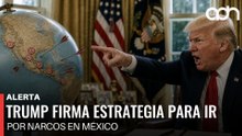 🚨¡Última Hora! Trump firma estrategia para controlar terrorismo, van por narcos en México