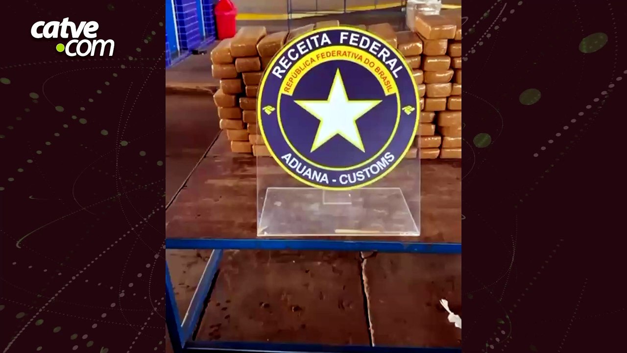 Receita Federal apreende mais de 120 kg de maconha na Ponte da Amizade