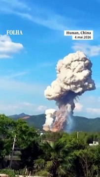 Explosão em fábrica de fogos mata 26 pessoas na China e fere outras 61