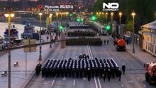 Российские военные репетируют парад Победы на фоне угроз украинских атак