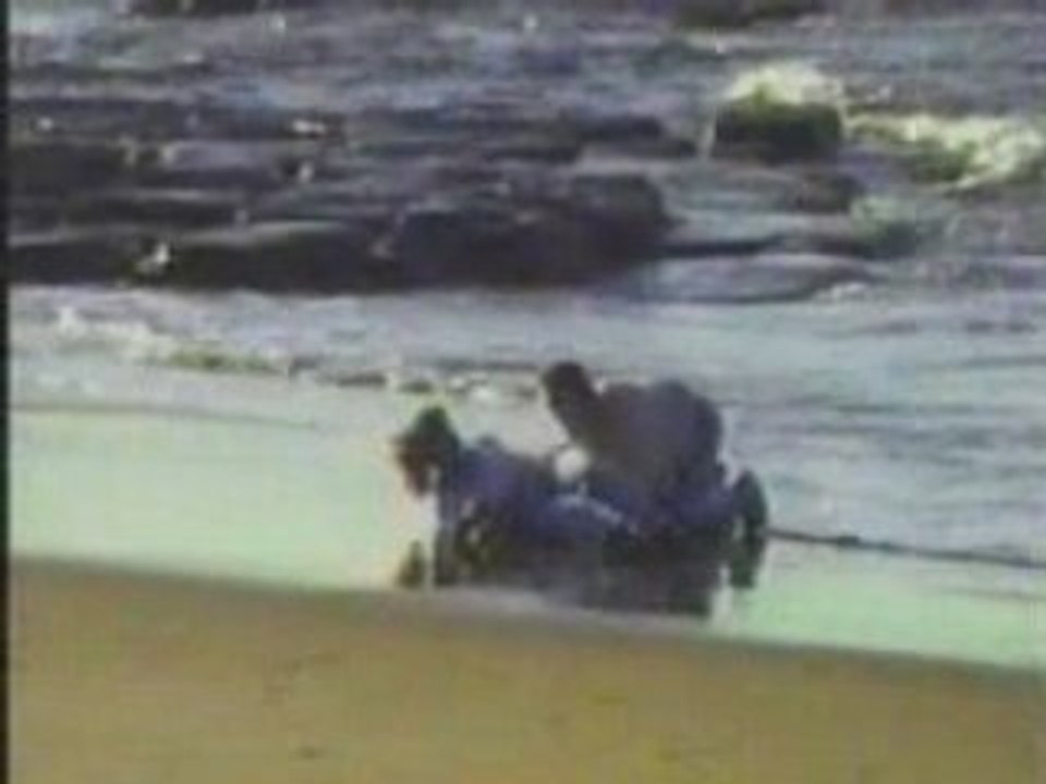 Couple plage