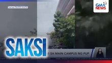 Sunog, sumiklab sa main campus ng PUP | Saksi
