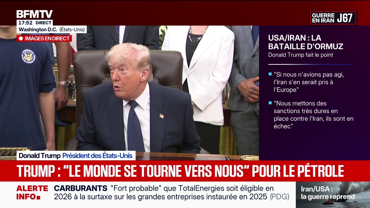 "Les Iraniens sont fiers, mais ils devraient hisser le drapeau blanc", déclare Donald Trump