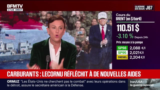 Marschall Truchot : Carburants, Lecornu réfléchit à de nouvelles aides - 05/05