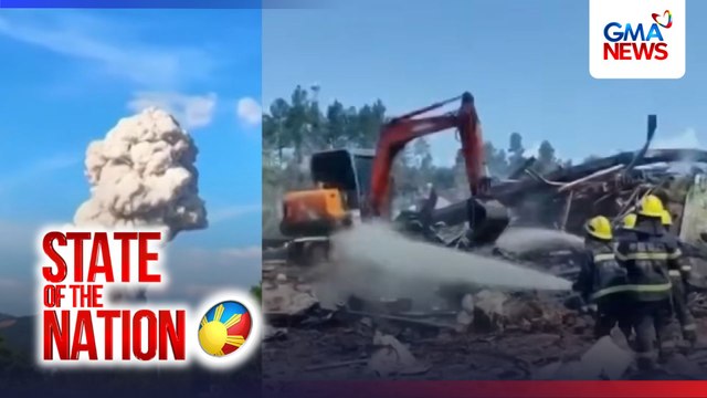 26 patay, 61 sugatan sa pagsabog sa pabrika ng mga paputok | SONA