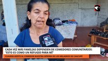 CADA VEZ MAS FAMILIAS ASISTEN A COMEDORES