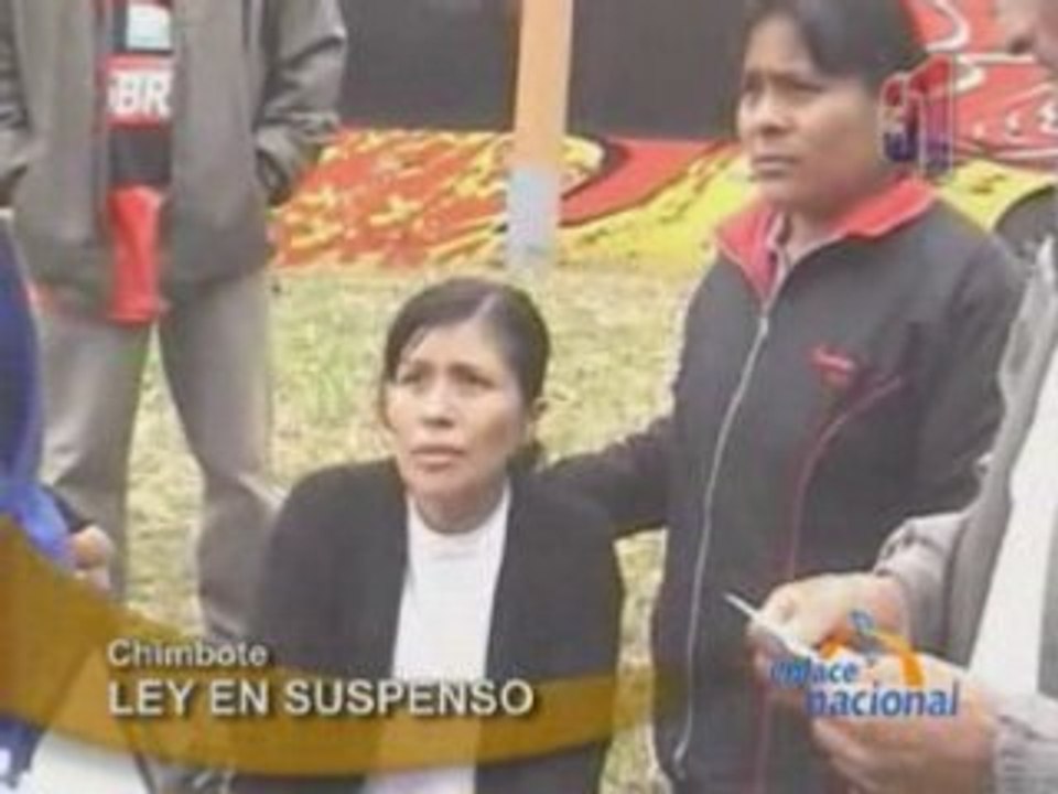 LEY EN SUSPENSO _CHIMBOTE