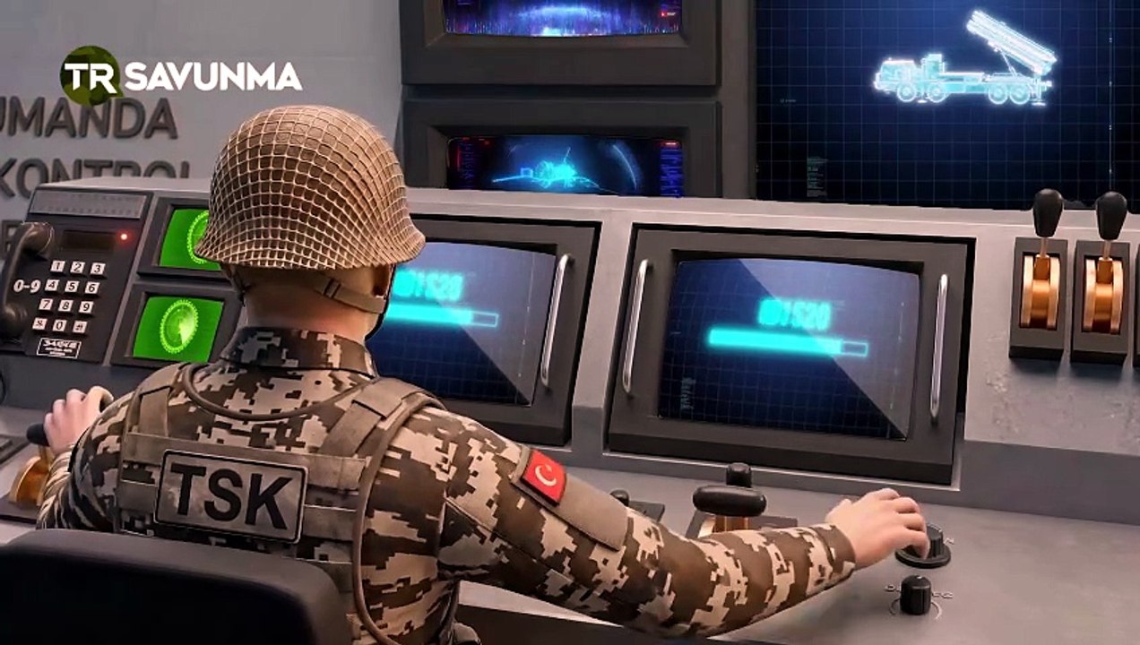 YILDIRIMHAN füze animasyon - balistik ICBM - MSB - TRHaber