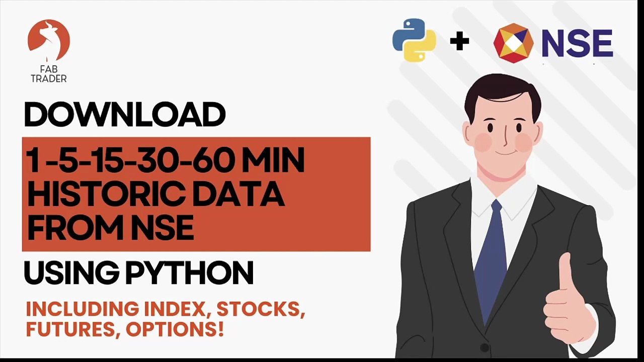 How to download NSE Historic Data EOD and Intraday using python