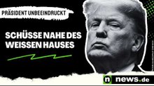 Donald Trump: Schüsse nahe des Weißen Hauses - US-Präsident zeigt sich unbeeindruckt