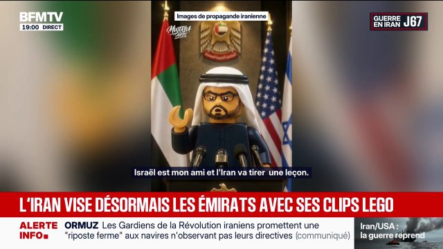 L'Iran se tourne maintenant vers les Émirats arabes unis en diffusant ses vidéos Lego
