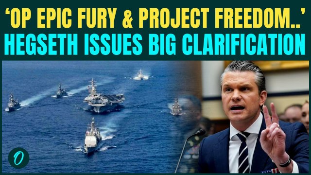 Pete Hegseth Clarifies To U.S Media Over Trump’s Operations in Hormuz: ‘Operation Epic Fury is...’