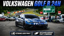 Volkswagen Golf R 24H startet 2026 beim 24h-Rennen Nürburgring