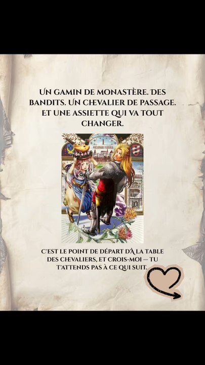 3 raisons de lire "À la table des chevaliers"