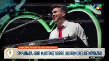 Sofía Martínez habló de su presente sentimental