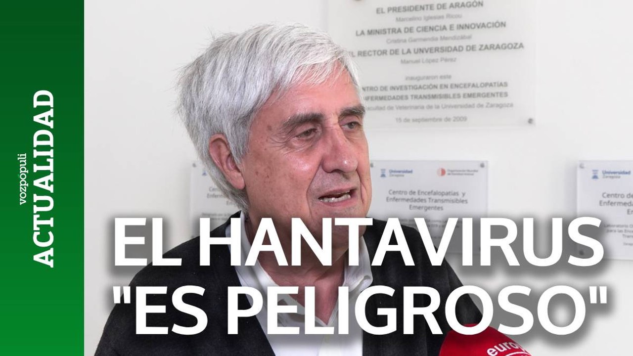 Un experto asegura que el hantavirus "es peligroso" pero descarta el riesgo de pandemia