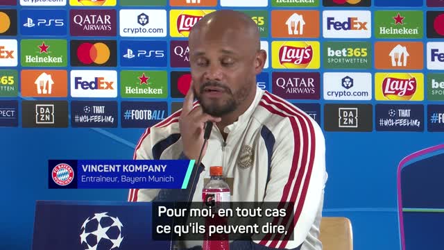 Bayern Munich - Kompany : “Ce qui fait la force du PSG, c’est l’âge de l’effectif”