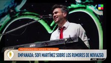 Sofía Martínez habló de su vida sentimental