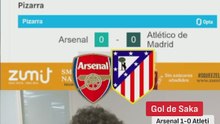 La reacción de Fernando Cea al 1-0